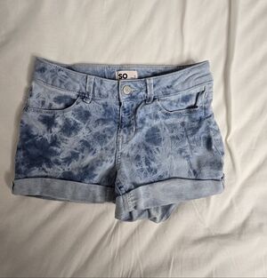 Light Blue Girl's Jean Shorts Used